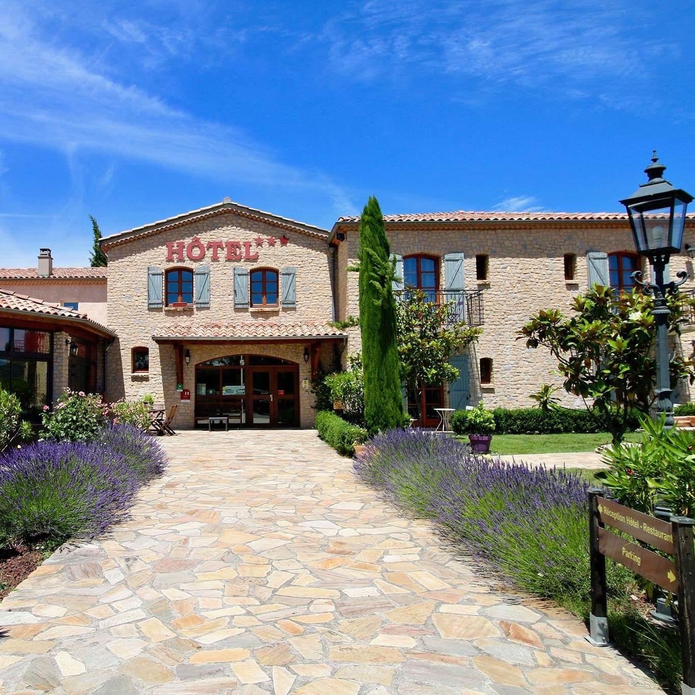 Logis Hotel Restaurant Le Mas De Mon Pere Saint-Jean-le-Centenier Luaran gambar