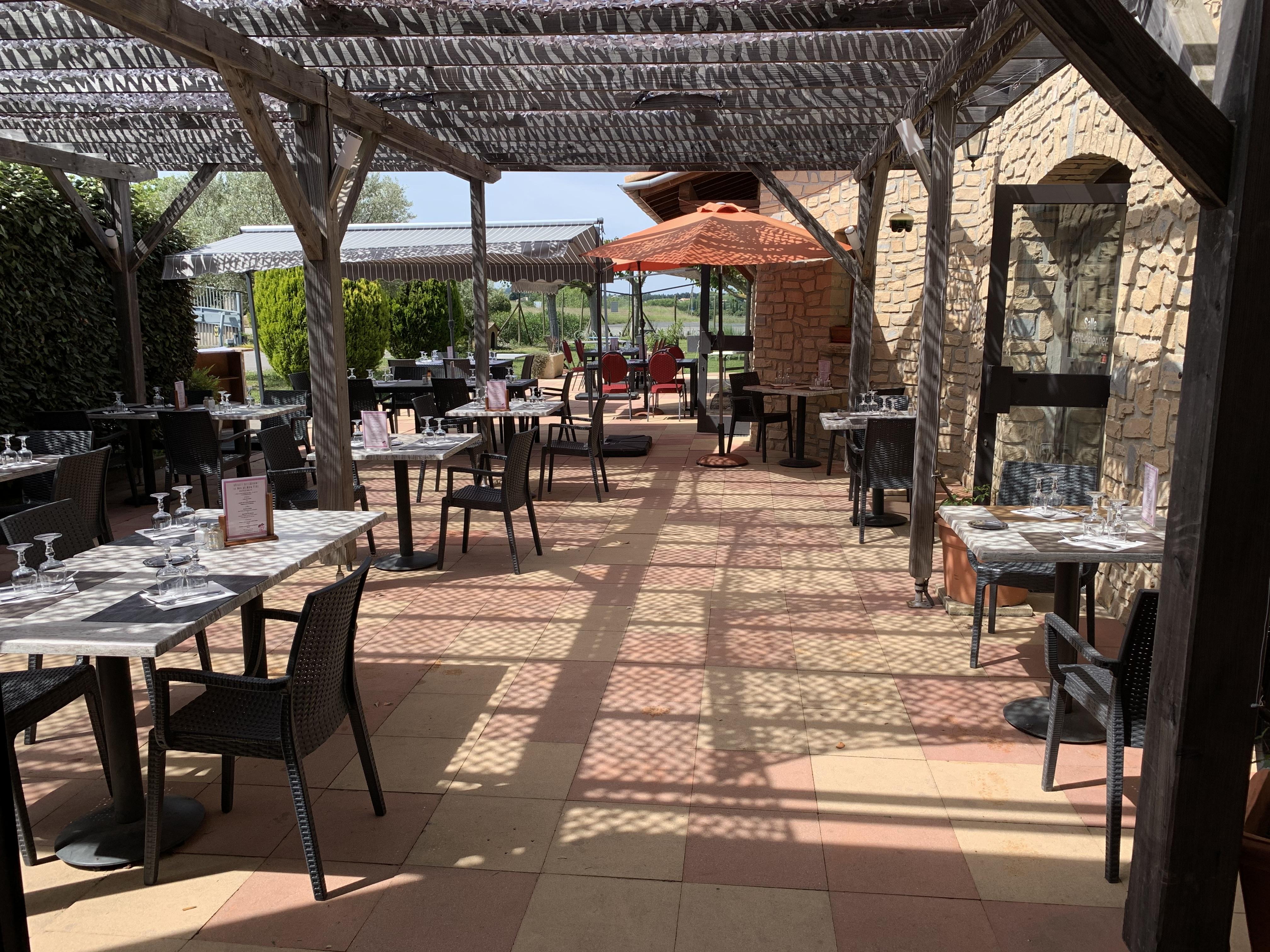Logis Hotel Restaurant Le Mas De Mon Pere Saint-Jean-le-Centenier Luaran gambar