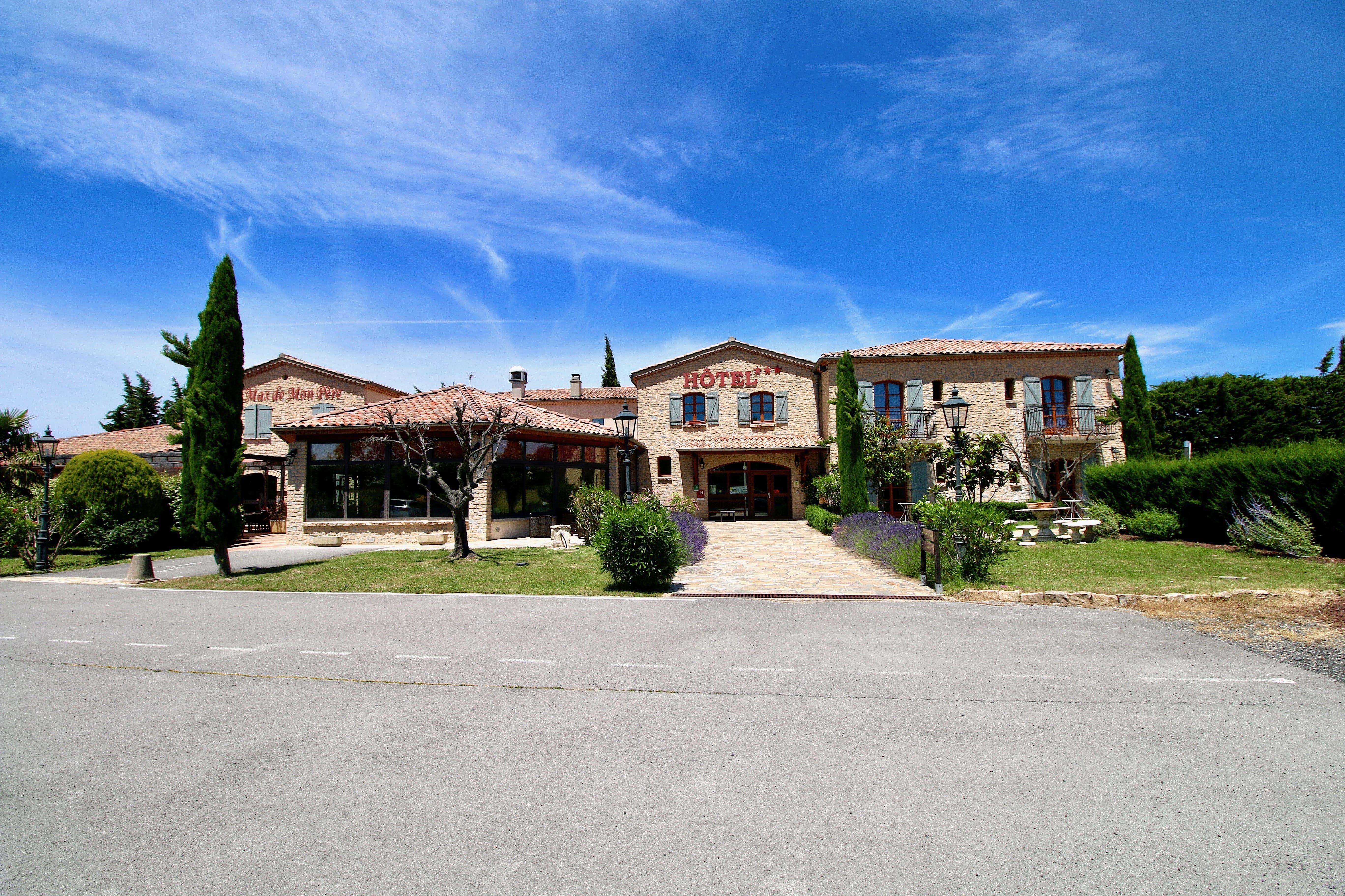 Logis Hotel Restaurant Le Mas De Mon Pere Saint-Jean-le-Centenier Luaran gambar