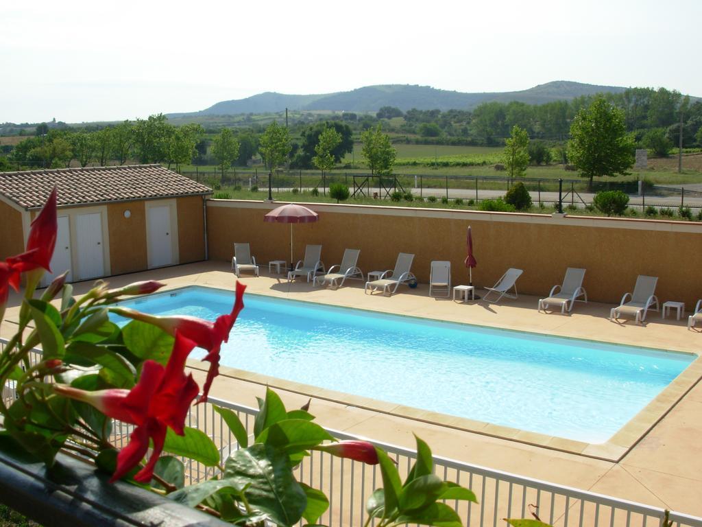 Logis Hotel Restaurant Le Mas De Mon Pere Saint-Jean-le-Centenier Luaran gambar