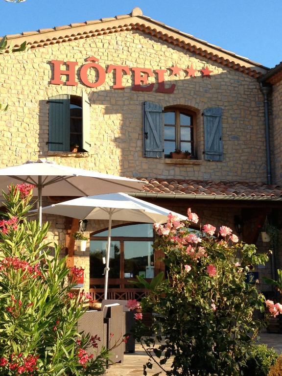 Logis Hotel Restaurant Le Mas De Mon Pere Saint-Jean-le-Centenier Luaran gambar