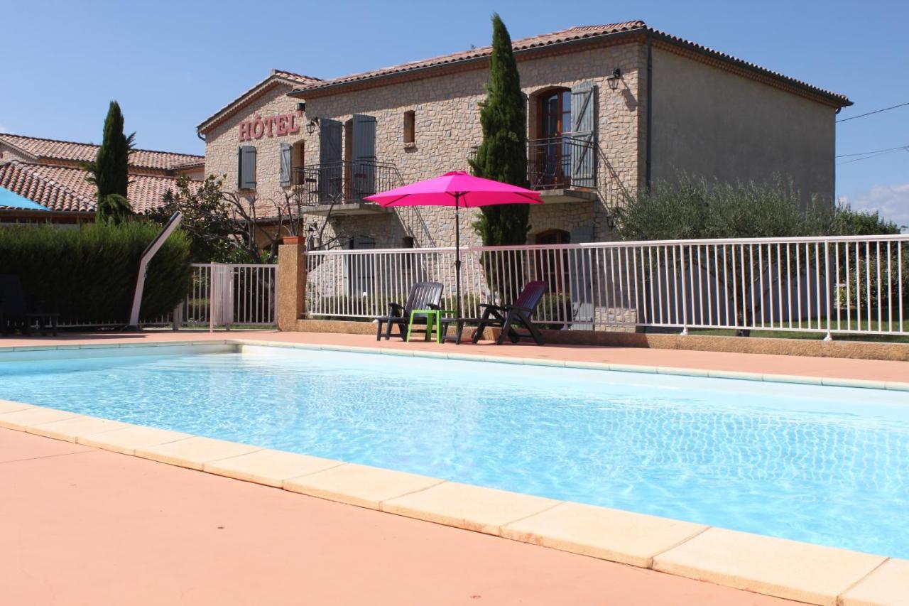 Logis Hotel Restaurant Le Mas De Mon Pere Saint-Jean-le-Centenier Luaran gambar