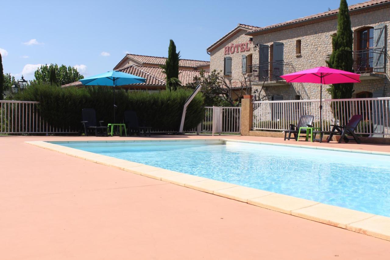Logis Hotel Restaurant Le Mas De Mon Pere Saint-Jean-le-Centenier Luaran gambar